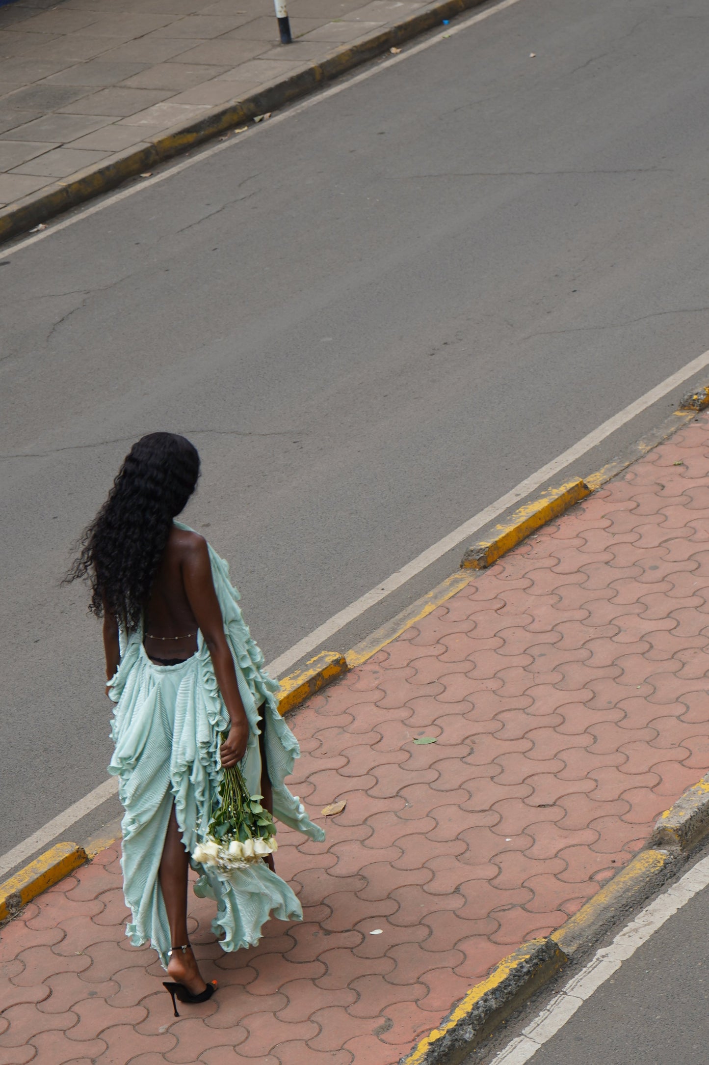 DEBORAH DRESS (MINT GREEN)
