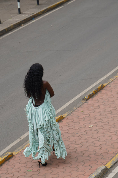 DEBORAH DRESS (MINT GREEN)