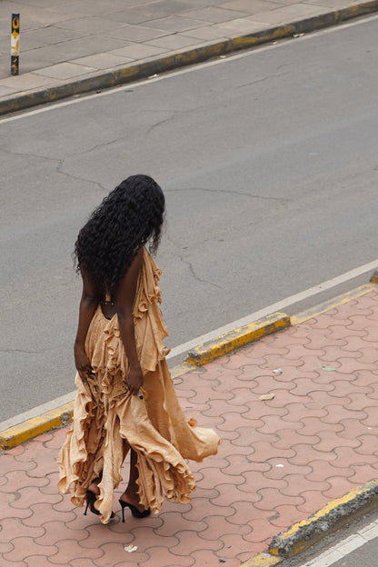 DEBORAH DRESS (GOLD)
