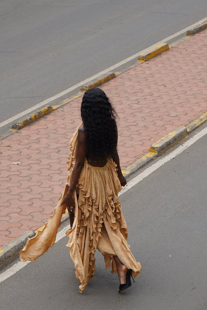 DEBORAH DRESS (GOLD)