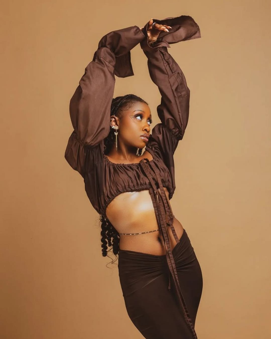 MONROE TOP (Chocolate Brown